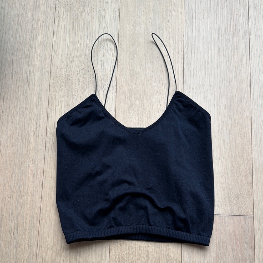 Free People Black Tank Top